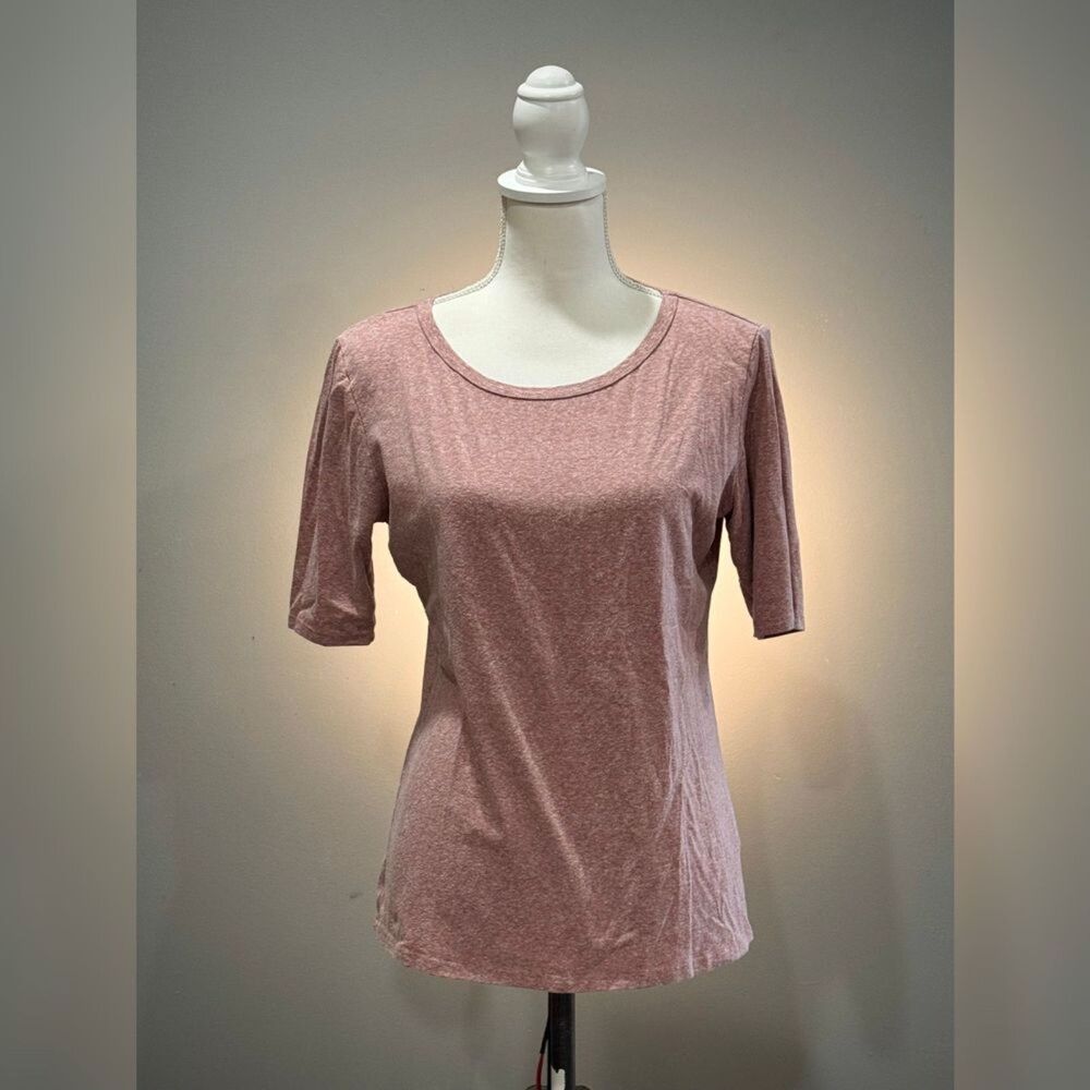 Pink Lularoe Half Sleeve Tee Size M VGUC